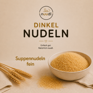 Suppennudeln fein Dinkel 500g