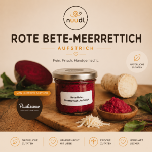 Rote Bete-Meerretch-Aufstrich (100g)