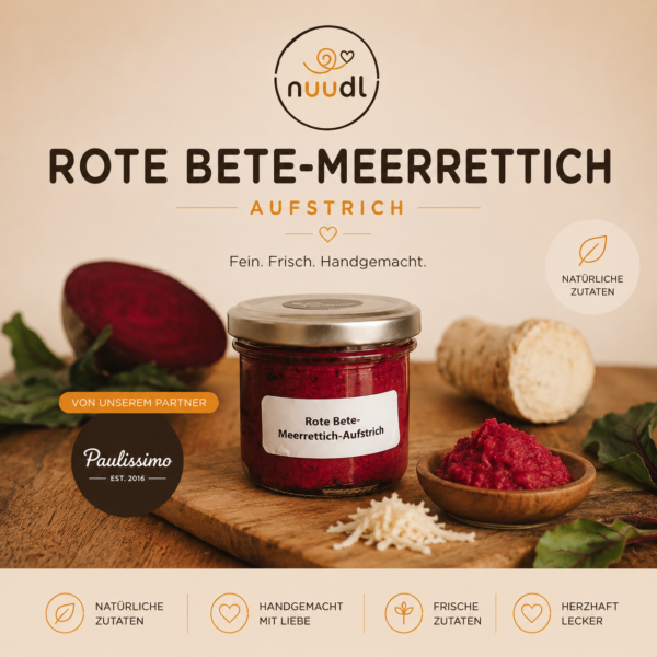 Rote Bete-Meerretch-Aufstrich (100g)