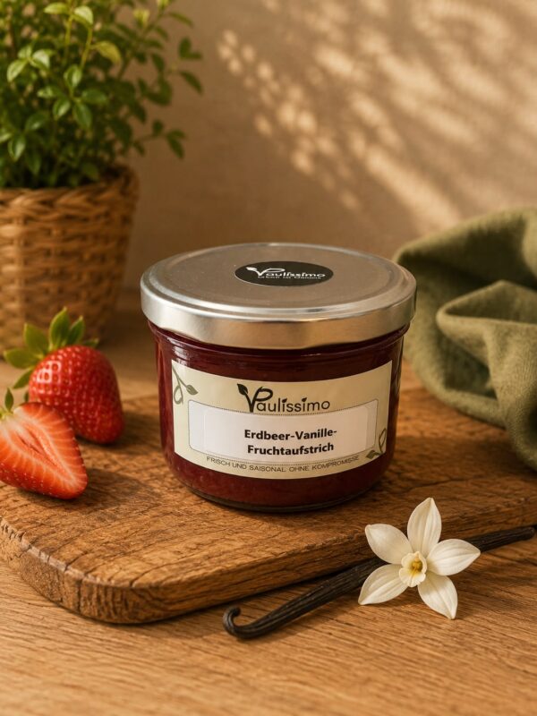 Erdbeer-Vanille-Fruchtaufstrich (220g)